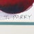 Paint Still Life of Potted Flower and Basket of Apples - Tomoko Parry, C. 1990s For Sale - Image 7 of 10