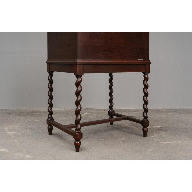 Art Nouveau Wooden Cutlery Chest For Sale - Image 10 of 18