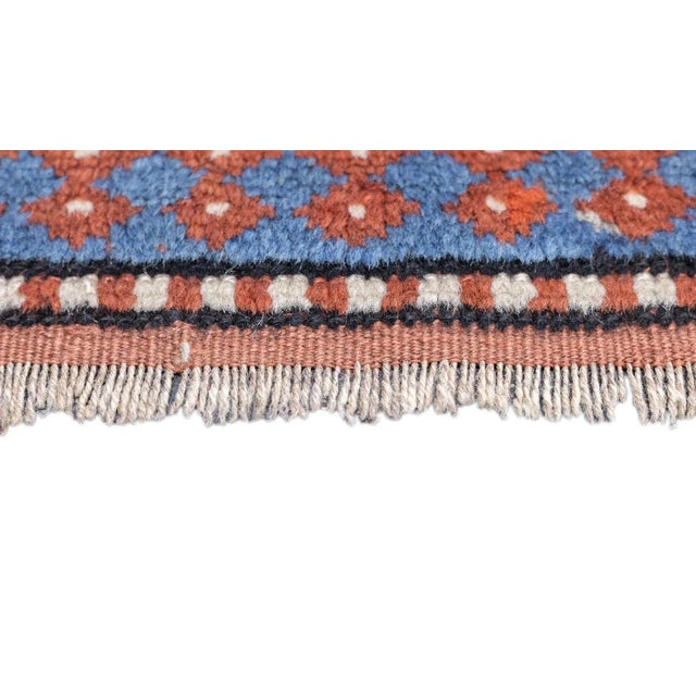 Textile Antique Kazak Rug 3'7'' x 6'9'' For Sale - Image 7 of 12