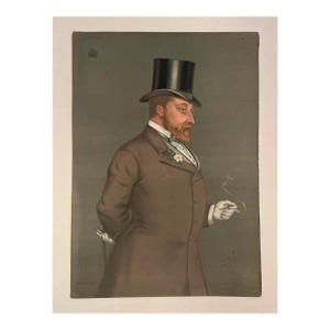 Antiquarian Vanity Fair Print - Duke of Wales / Edward VII - 1878