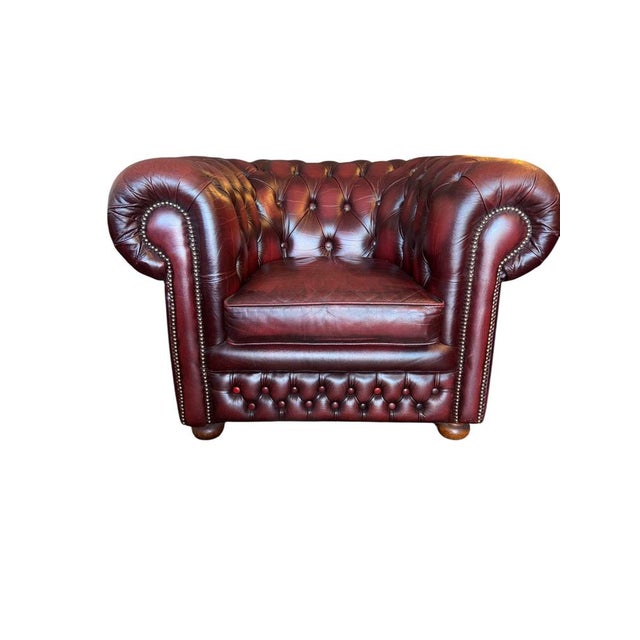 Chesterfield Sofa Group, Set of 3 For Sale - Image 4 of 8
