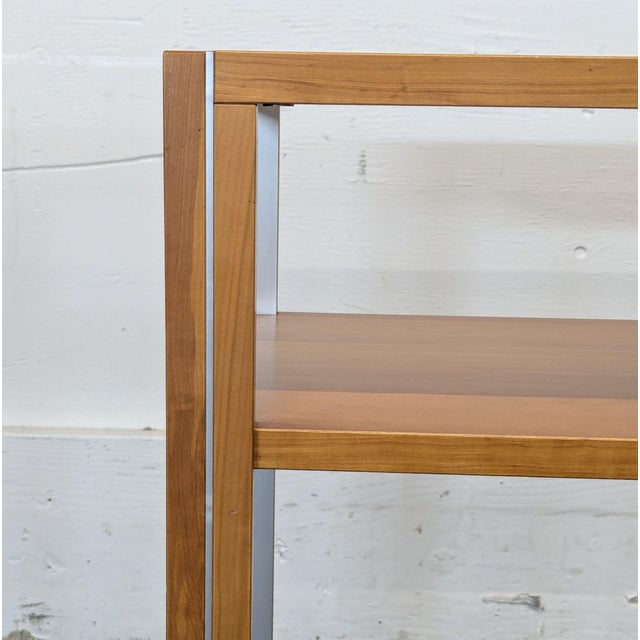 Attributed to Gangso Mobler Glass and Wood Console Table For Sale - Image 9 of 14