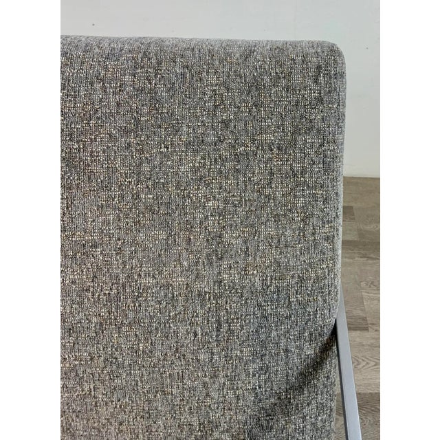 Modern A.r.t. Furniture Modern Gray Lounge Chairs Pair For Sale - Image 3 of 10