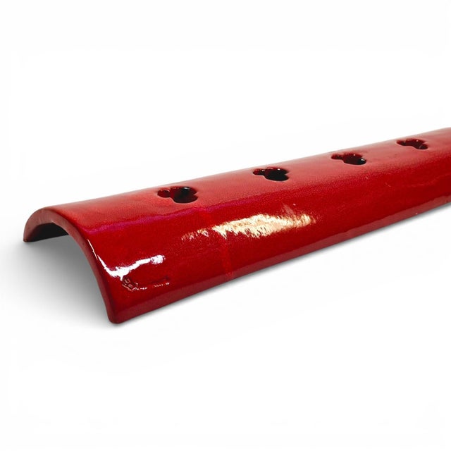 Large Scandinavian Studio Ceramic Candleholder, 1970s For Sale - Image 3 of 6