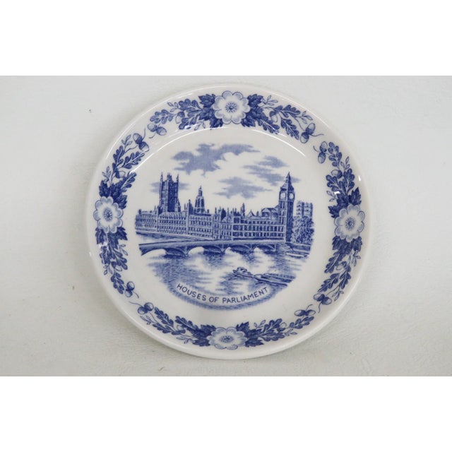 English Jh Weatherby & Sons London Pride Small Souvenir Plate Ceramic Trinket Dish 5150b For Sale - Image 3 of 10