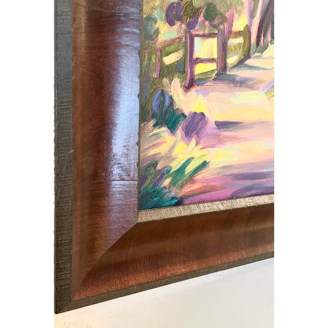 Transitional Original Louise LaMontagne Oil Painting For Sale - Image 3 of 4