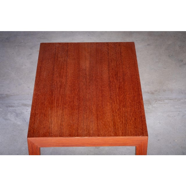 Nesting Tables in Teak by Severin Hansen for Haslev Møbelfabrik, 1950s, Set of 3 For Sale - Image 12 of 14