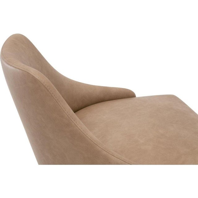 Essentials For Living Parissa Leather Counter Stools - Set of 2 For Sale In Washington DC - Image 6 of 9