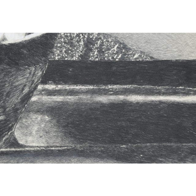 Reiner Schwarz, The Spatula, 1999, Charcoal and Crayon on Handmade Paper For Sale - Image 12 of 17