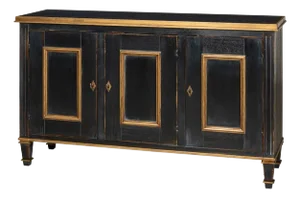 Black French Sideboard