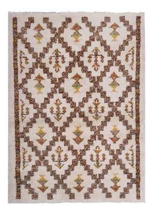 Mid 20th Century Moroccan Rug 5'6" X 7'9"