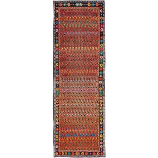 Vintage Persian Hamadan Rug – Size: 3'5" X 10' 2" For Sale