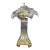 Vintage Cofrac Art Verrier Style French Crystal Table Lamp For Sale