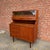Danish Modern teak secretary desk and hutch by N.P. Nielsen for Sejling Skabe, produced in Denmark circa the 1960s. The...