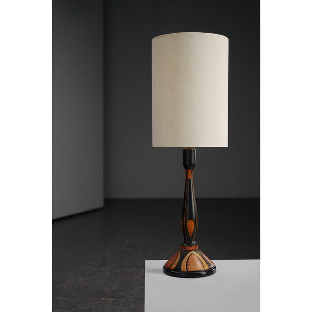 Amsterdamse School Table Lamp by H. Steinpatz For Sale - Image 10 of 11