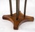 Mid 20th Century Round Marble Top Brass & Walnut Occasional End Side Table Lamp Stand For Sale - Image 12 of 12