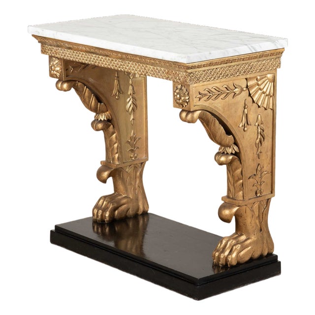 Antique Swedish Console Table, 1820 For Sale