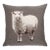 Sheep Tapestry Cushion With Feather Filler - 46x46cm (18"x18") For Sale