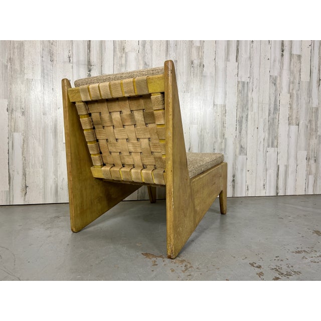 1950s Architectural Modernist Lounge Chair For Sale - Image 5 of 13