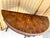 Brown Francesco Molon Louis XVI Style Walnut Demilune Console Table- Made in Italy For Sale - Image 8 of 18