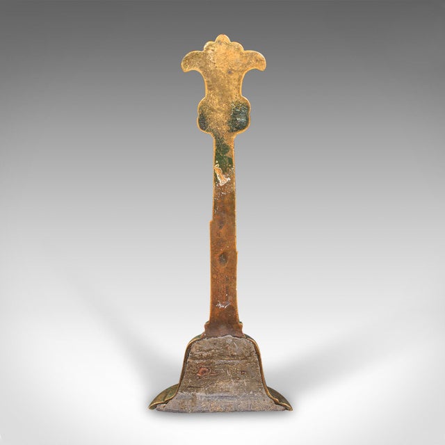 Antique Decorative Doorstop, Dutch, Brass, Door Porter, Georgian, Circa 1800 For Sale - Image 4 of 9