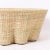Wood Round Reed Wrapped Ghost Drapery Coffee Table From the Fs Flores Collection For Sale - Image 7 of 9