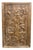 1920s Wabi Sabi Carved Fish Wood Wall Panel – Koi Pond Art & Statement Headboard 69 For Sale