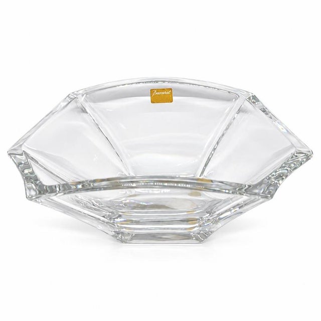 Glass Ginkgo Vide-Poche from Baccarat For Sale - Image 5 of 9