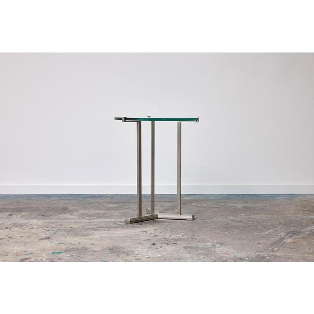 Vintage T37 Side Table by Peter Ghyczy, 1970s, in Very Good conditions. Designed 1970 to 1979 I have official proof of...