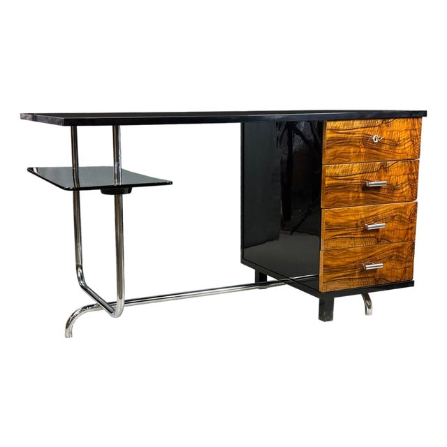 Art Deco Model H-180 Writing Desk by Jindřich Halabala, 1930s For Sale