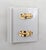 1980s Vintage 1980s Signed Givenchy Pavé Clear Rhinestone S Clip Earrings-2 Pieces For Sale - Image 5 of 10
