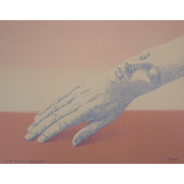 René Magritte, Les Bijoux Indiscrets (indiscrete Jewels), 1963, Original Lithograph For Sale - Image 7 of 7