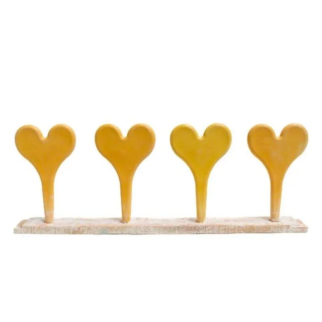 Xlg Yellow Heart Lollipop Size Strands For Sale - Image 4 of 10