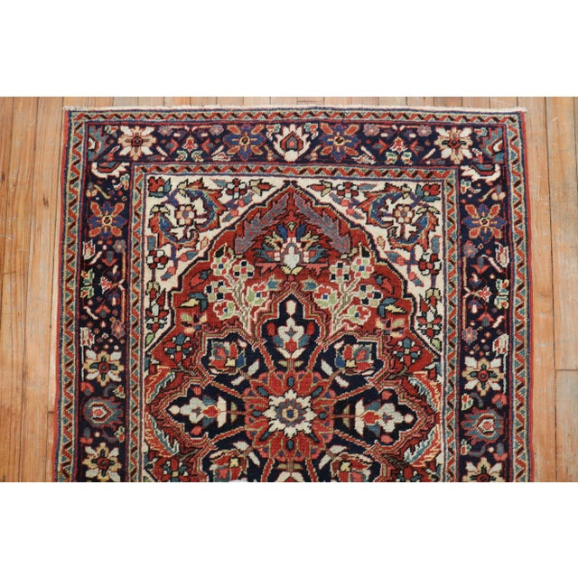 1920s Traditional Antique Heriz Rug, 3'3'' X 4'4'' For Sale - Image 5 of 7