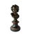 Late 19th Century Bronze Female Allegorical Busts on Marble Plinths, Set of Four For Sale - Image 5 of 9