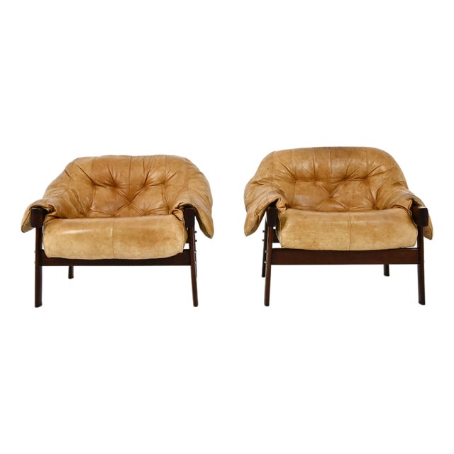MP-41 Lounge Chairs by Percival Lafer for Lafer MP, 1970s, Set of 2 For Sale