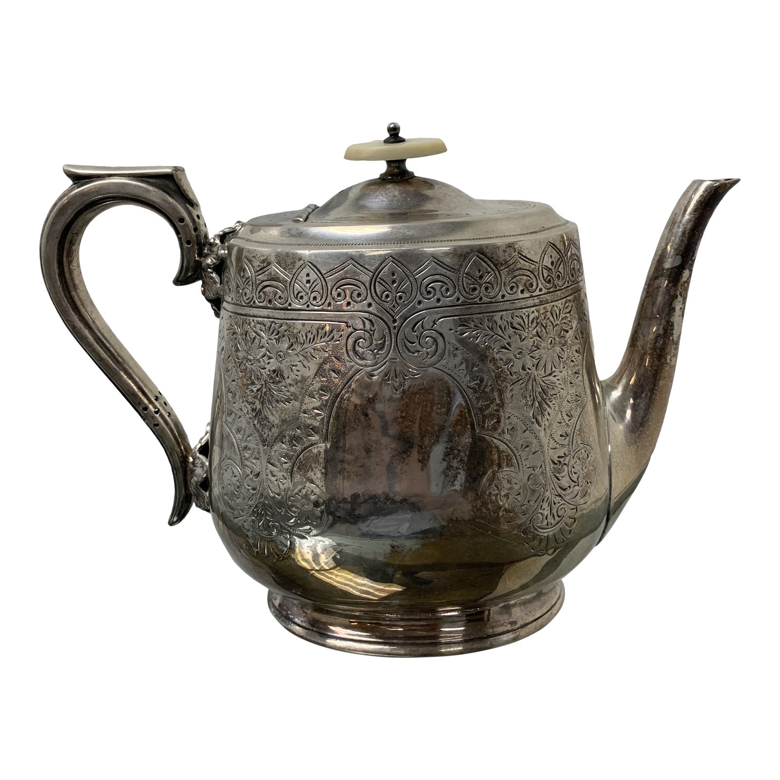 Vintage Walker & Hall Sterling Silver Teapot England Stamped Sheffield Chairish