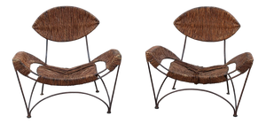 Banana Chairs by Tom Dixon for Cappellini, 1980, Set of 2