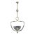 1950s Amazing Art Decò Murano Glass Pendant Chandelier by Ercole Barovier For Sale
