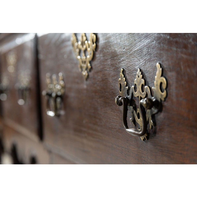 Large 18th Century English Oak Dresser, 1780s For Sale - Image 14 of 17