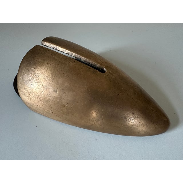 1960s Modern Bronze Wall Sconce, 1960 For Sale - Image 5 of 18