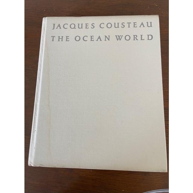 Late 20th Century Jacques Cousteau Ocean World, Hardcover Coffeetable Book For Sale - Image 5 of 8