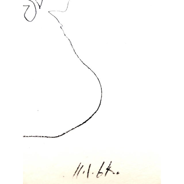 Original Lithograph - Pablo Picasso "The painter and his model" - Original Lithograph from "Picasso Lithograph IV"...