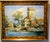 Late 20th Century X Rabous House Boat River and Fishermans Oil on Canvas For Sale - Image 9 of 9