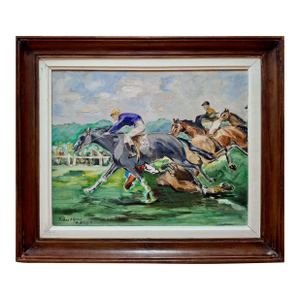 The Steeplechase Pileup, by G. Billard