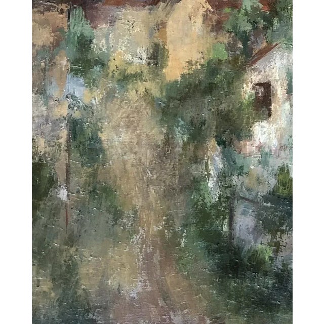 Jean-Jacques Boimond, Village de Beton-Bazoche, Oil on Canvas, Framed For Sale - Image 4 of 8