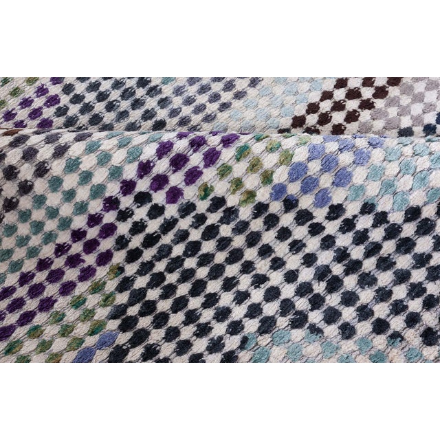 Moleskin Modern Wool and Silk Rug by Doris Leslie Blau For Sale - Image 9 of 9