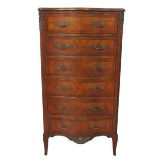 1980s John Widdicomb Chest of Drawers Lingerie Chest French For Sale