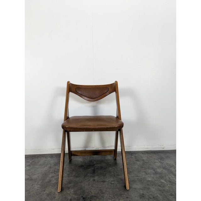 Italian Wood Dining Chairs, Set of 6 For Sale - Image 4 of 7