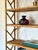 Tan Wicker and Bamboo Bookcase, 1970s For Sale - Image 8 of 11